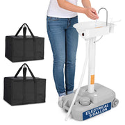 Yescom 5Gal Electric Hand Washing Station with Wheels & Handle Image
