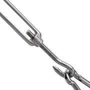 Yescom 2.5mm T304 Stainless Steel Wire Rope w Fasteners, 7x7, 240' - (4x)60' Image