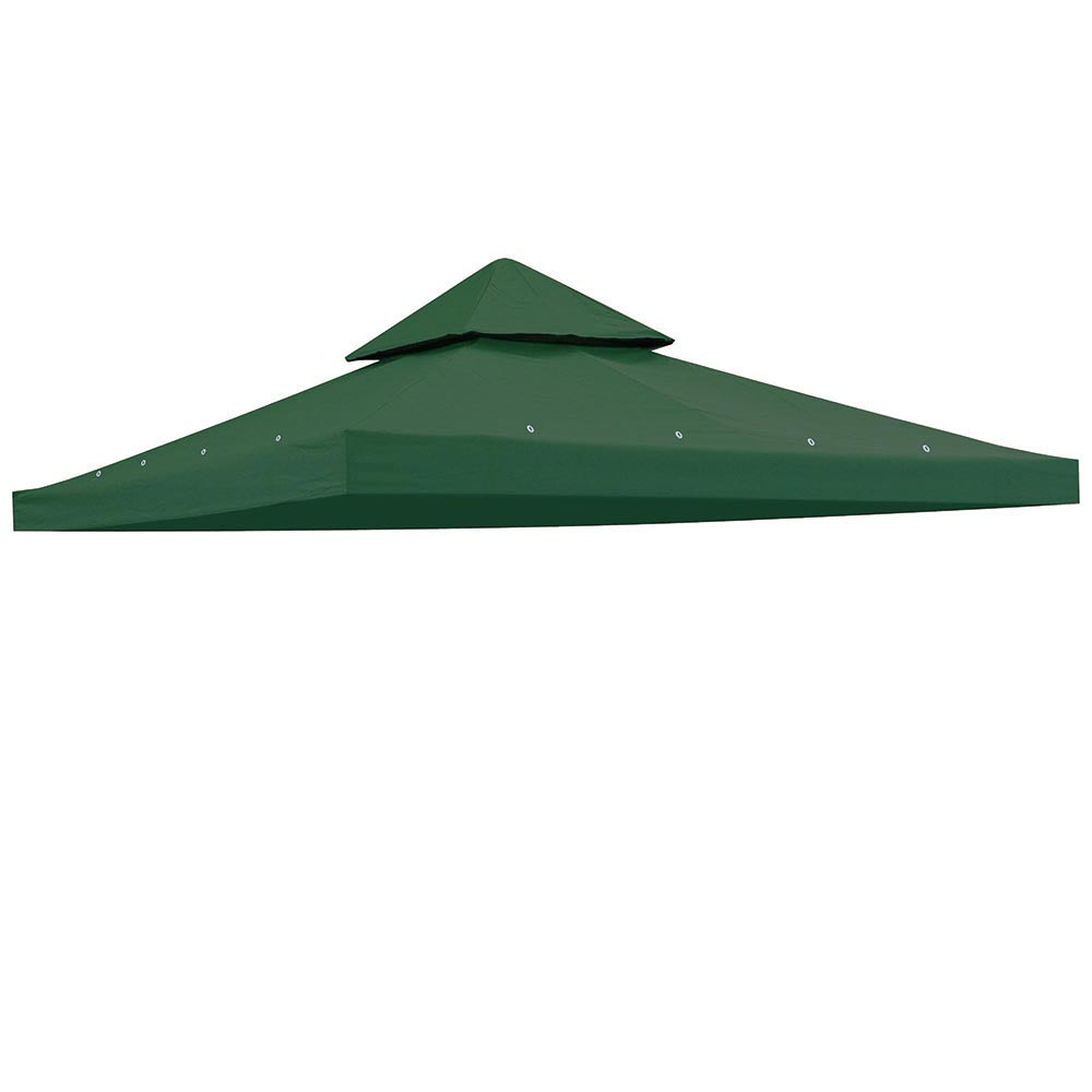 Yescom 8' x 8' Gazebo Canopy Replacement Top Color Optional, Green Image