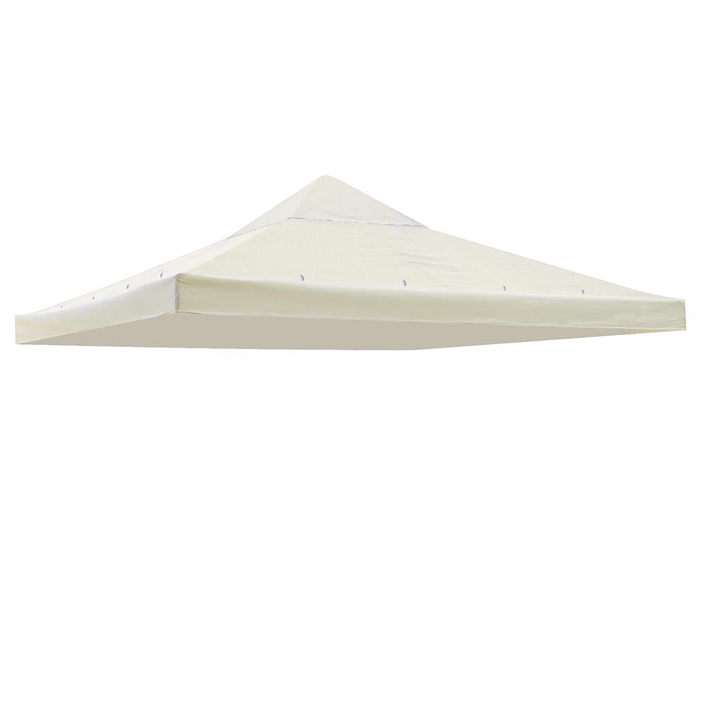Yescom 10' x 10' Universal Gazebo Canopy Replacement Top Color Optional, Ivory Image