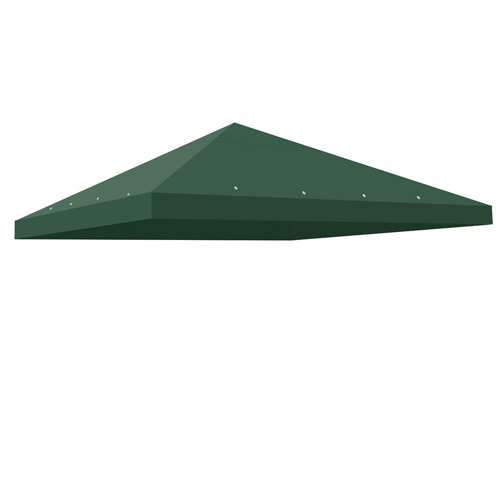 Yescom 10' x 10' Replacement Gazebo Canopy Cover Color Optional, Green Image