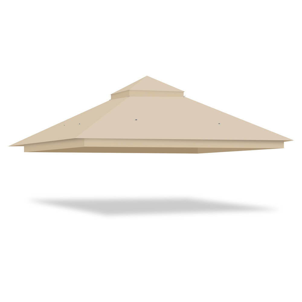 Yescom 2-tier Gazebo Replacement for 12x10 Frame, Beige Image