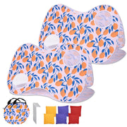 Yescom Popup Outdoor Bag Toss Game Billboard & 3 Bean Bags, Lemon 2ct/pk Image