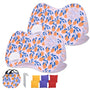 Yescom Popup Outdoor Bag Toss Game Billboard & 3 Bean Bags, Lemon 2ct/pk Image