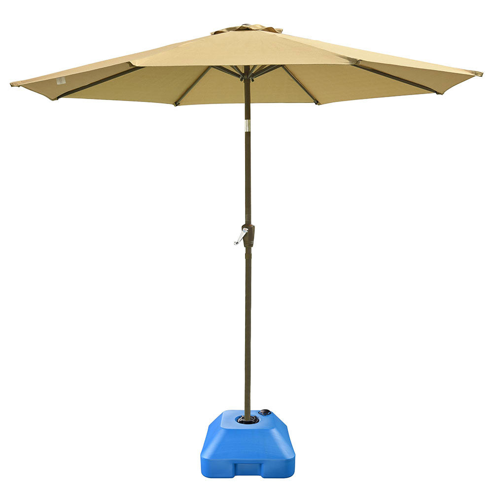 Yescom 25 L 16x16" Umbrella Weighted Base Water Sand Filled 1.25" Pole Image
