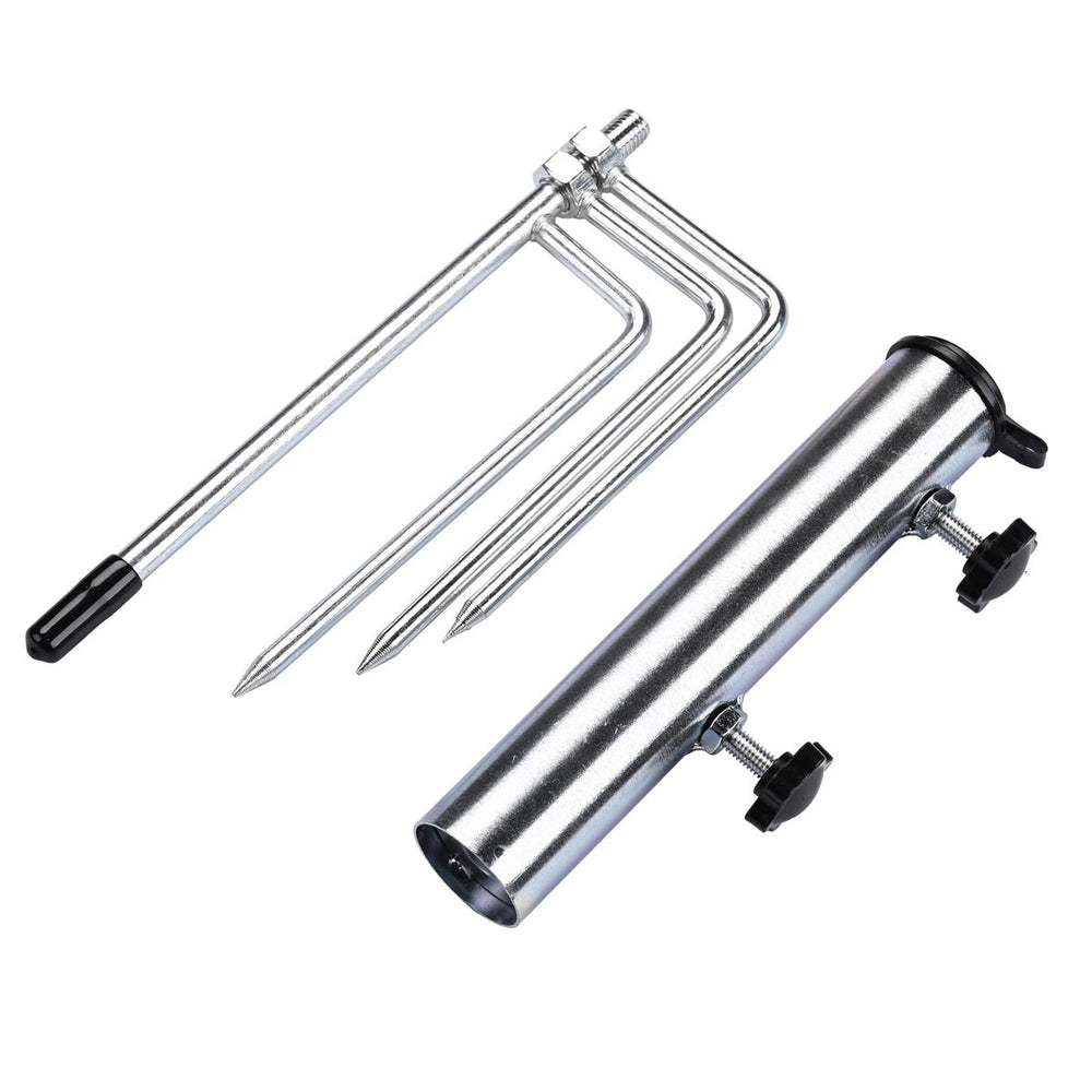 Yescom Galvanized Steel Beach Umbrella Anchor for Poles D1 7/16" Image