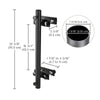 Yescom Umbrella Holder for Deck Railing/Post - Pole D1 9/16"
