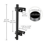 Yescom Umbrella Holder for Deck Railing/Post - Pole D1 9/16
