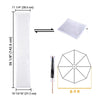 Yescom Waterproof PVC Patio Outdoor Umbrella Cover Bag 8-9ft