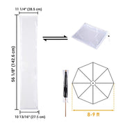 Yescom Waterproof PVC Patio Outdoor Umbrella Cover Bag 8-9ft Image