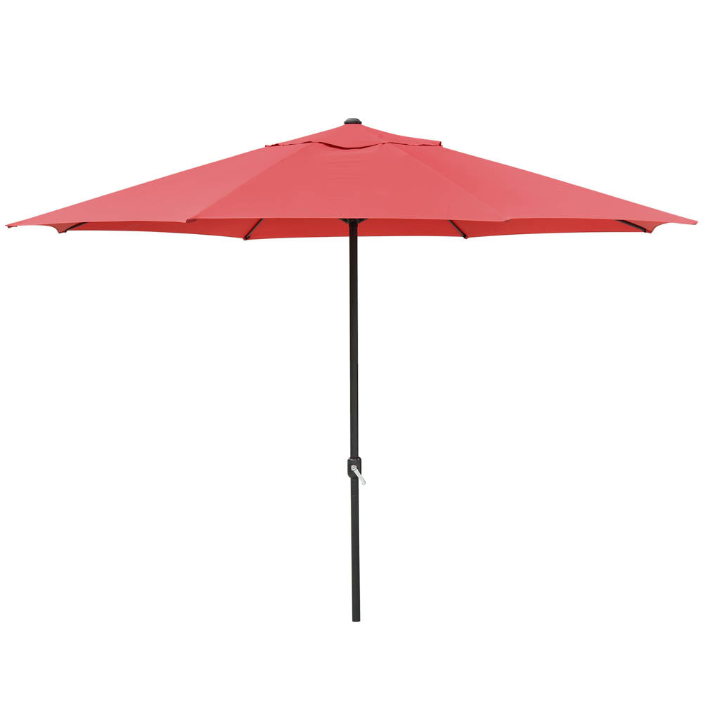 Yescom 13ft Outdoor Patio Market Garden Table Umbrella Color Optional, Red Image