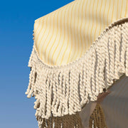 Yescom 6ft Fringe Patio Beach Umbrella with Corkscrew Anchor Image