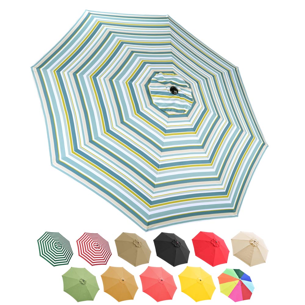 Yescom 8' Outdoor Market Umbrella Replacement Canopy Color Optional