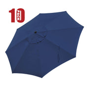 Yescom 13' Outdoor Market Umbrella Replacement Canopy 8-Rib, Navy(10ct.) Image