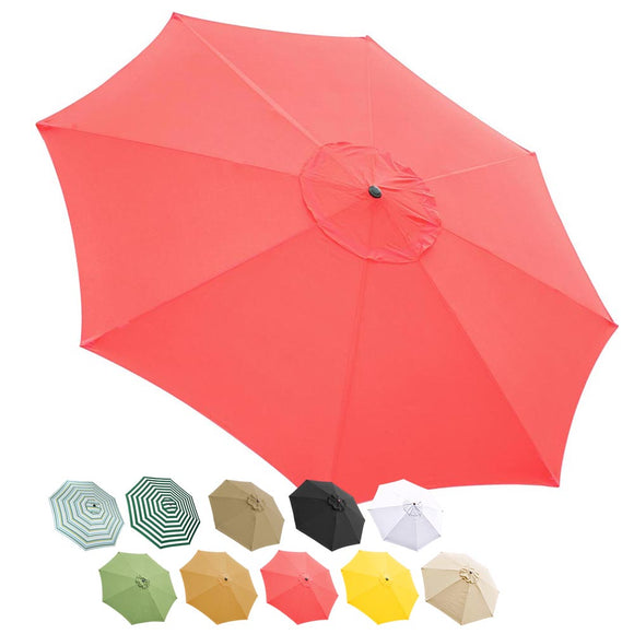 Yescom 13' Outdoor Market Umbrella Replacement Canopy 8-Rib Image
