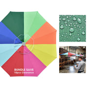 Yescom 8' Outdoor Market Umbrella Replacement Canopy Color Optional Image