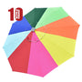 Yescom 9' 8-Rib Outdoor Market Umbrella Replacement Canopy, Rainbow(10ct.) Image