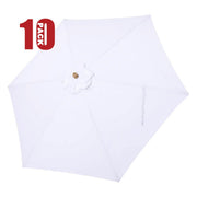 Yescom 9' Patio Umbrella Replacement Canopy 6 Rib Outdoor Yard Deck Cover Top