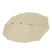 7.5 ft patio umbrella replacement canopy only 6 ribs beige Yescom Umbrella Replacement Canopy 15x9ft 12-Rib Rectangle