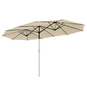 15x9 foot patio umbrella covers with zipper DIY Outdoor Cover for 15ft Umbrellas Even better It has good water resistance and fade resistance so theyll keep their looks while protecting your furniture season after season Longshore Tides Zadie Twin 15'