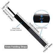 Yescom Drywall Stilts Comfort Straps Leg Bands 2ct/Pack Image