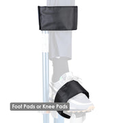 Yescom Drywall Stilts Comfort Straps Leg Bands 2ct/Pack, Foot Pads (Hook Look Fastener) Image