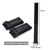 Yescom Drywall Stilts Comfort Straps Leg Bands 2ct/Pack