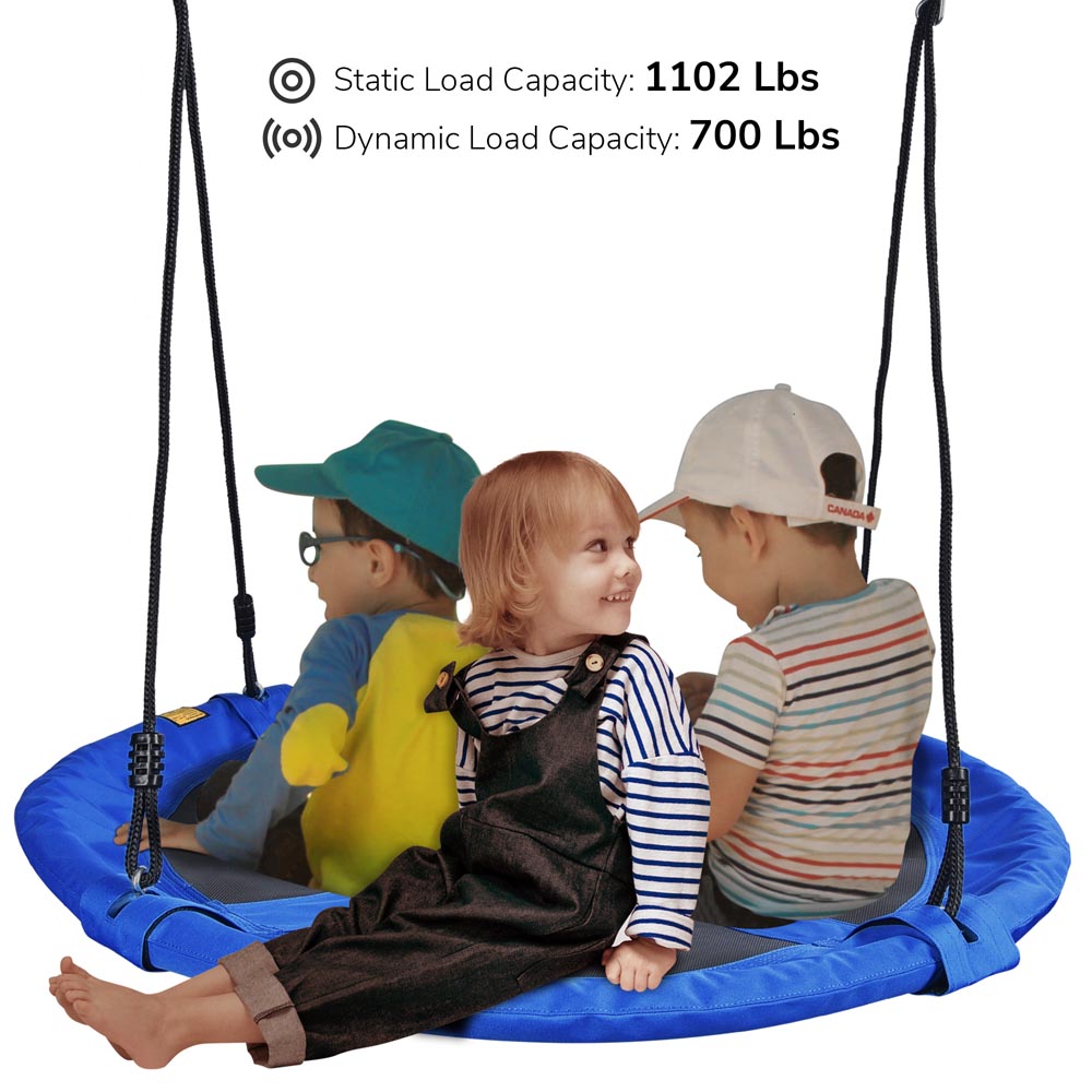 Yescom 40" Saucer Tree Swing with Adjustable Straps Image