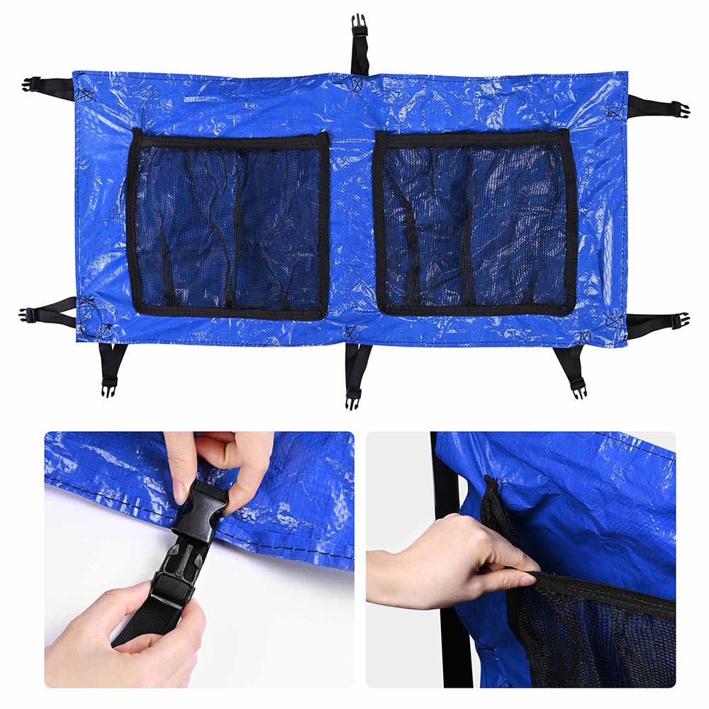 Yescom Trampoline Shoe Bag Parts Storage with 2 Pouches Image