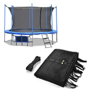 Yescom 14' Trampoline Net Enclosure Safety, 4 Arch/8 Poles Image