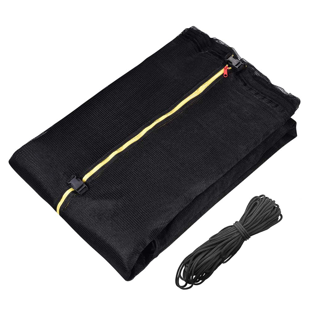 Yescom 15ft Trampoline Safety Net with 8 Poles Image