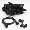 DELight Rope Light Connectors for LED 120V 2 Pin 13mm