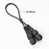 DELight Rope Light Connectors for LED 120V 2 Pin 13mm