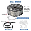 Yescom LumeVine Commercial Rope Light - 120V, 1/2"(13mm), RGB