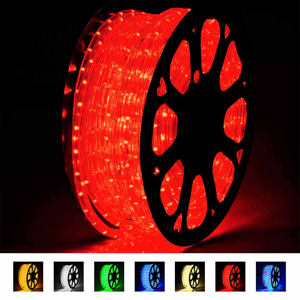 DELight LED Rope Light Outdoor Waterproof 150ft – yescomusa