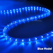 Yescom 150ft Blue LED Rope Light Outdoor for Deck Image