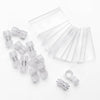 DELight Rope Light Connectors for LED 120V 2 Pin 13mm