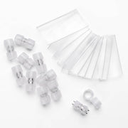 Yescom Rope Light Connectors for LED 120V 2 Pin 13mm, I-shape Image