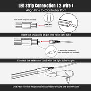 Yescom BiLume 2700K Neon Rope Light RF Control 120V Outdoor IP65 Image