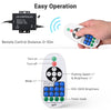 Yescom 110V LED Controller & RF Remote for Neon Rope Light 2700K