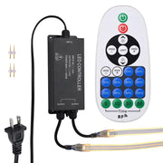 Yescom 110V LED Controller & RF Remote for Neon Rope Light 2700K, 2-way Image