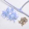 Yescom LED Neon Splice Kit 2-Wire Connectors & Pins 10-Set 14x7mm