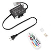Yescom 110V LED Controller & RF Remote for Neon Rope Light RGBW