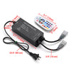 Yescom 110V LED Controller & RF Remote for Neon Rope Light RGBW