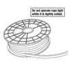 Yescom 150ft Red LED Rope Light Outdoor for Deck