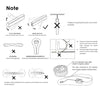 Yescom 150ft Red LED Rope Light Outdoor for Deck