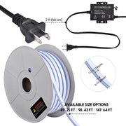 Yescom BiLume RGBW Neon Rope Light App & RF Control 120V Outdoor IP65 Image