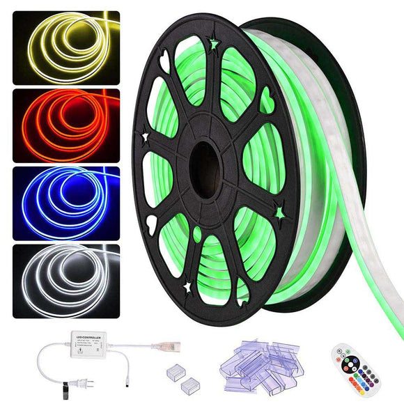 Yescom Neon Rope Light Flexible 50ft 16 Colors & 4 Modes Image