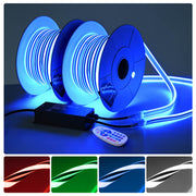 Yescom BiLume RGBW Neon Rope Light App & RF Control 120V Outdoor IP65, 300ft Kit Image