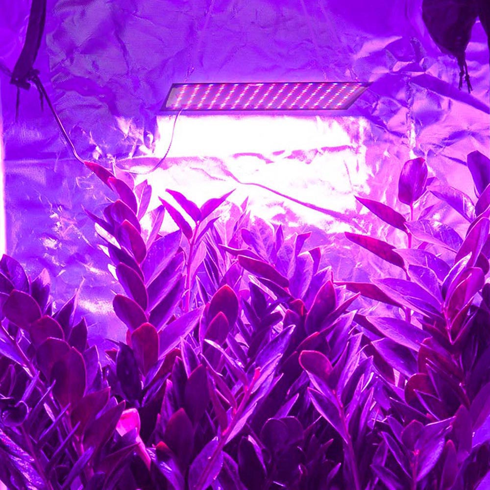 Yescom 225 Blue Red LED Grow Light Indoor Plants Ultrathin Panel Image